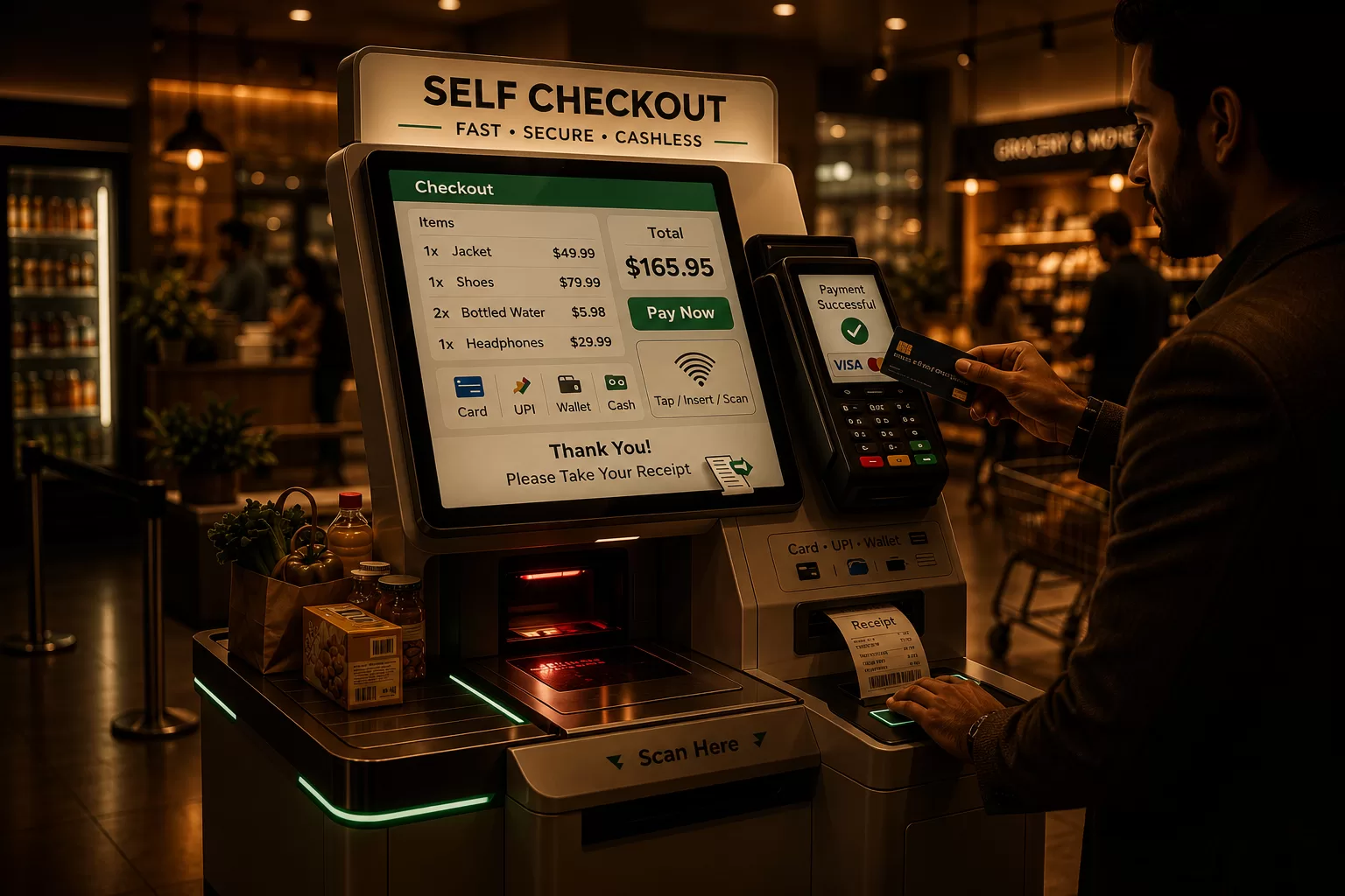 Self-Checkout Kiosks